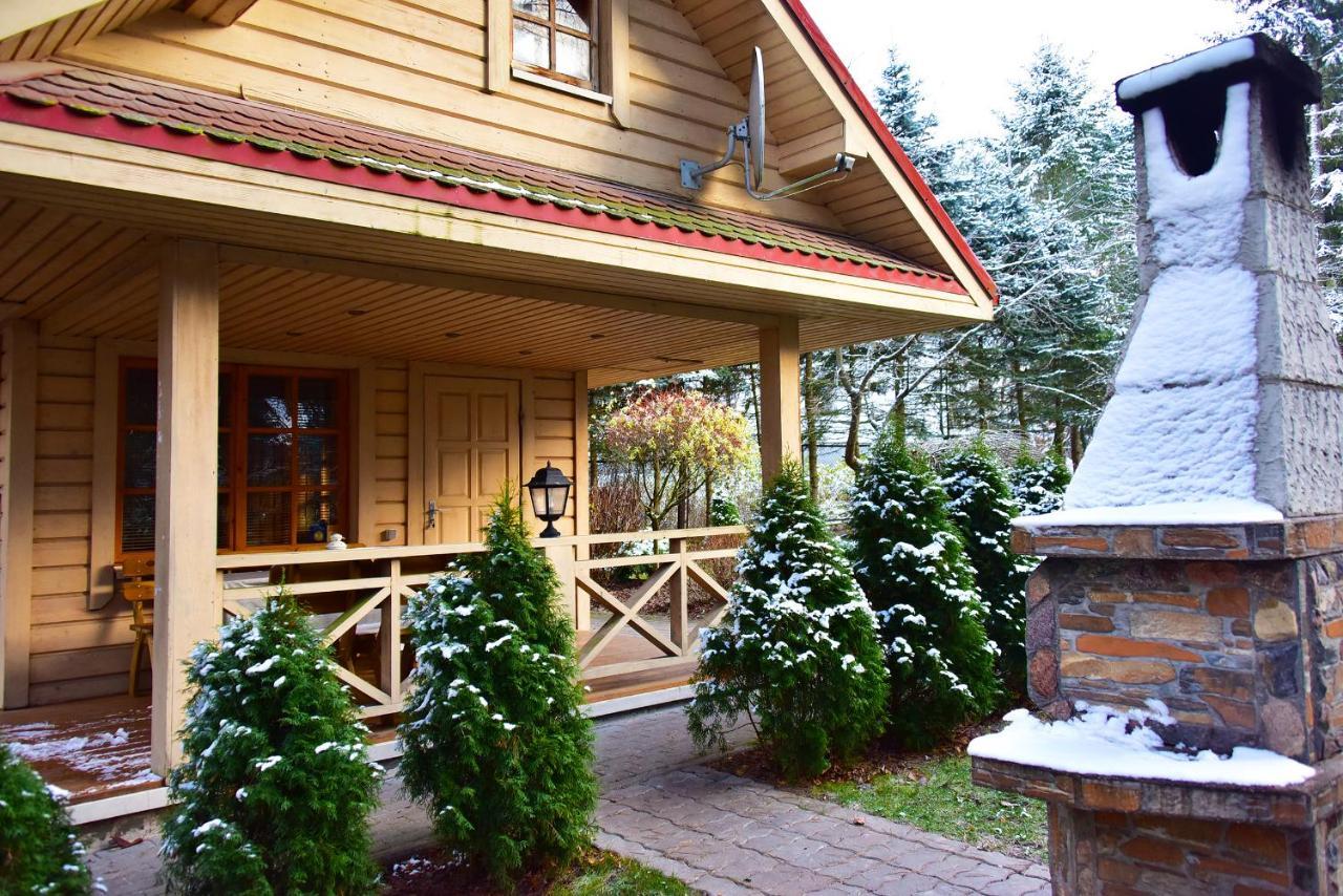 Medaus Pirtele Villa Trakai Eksteriør billede
