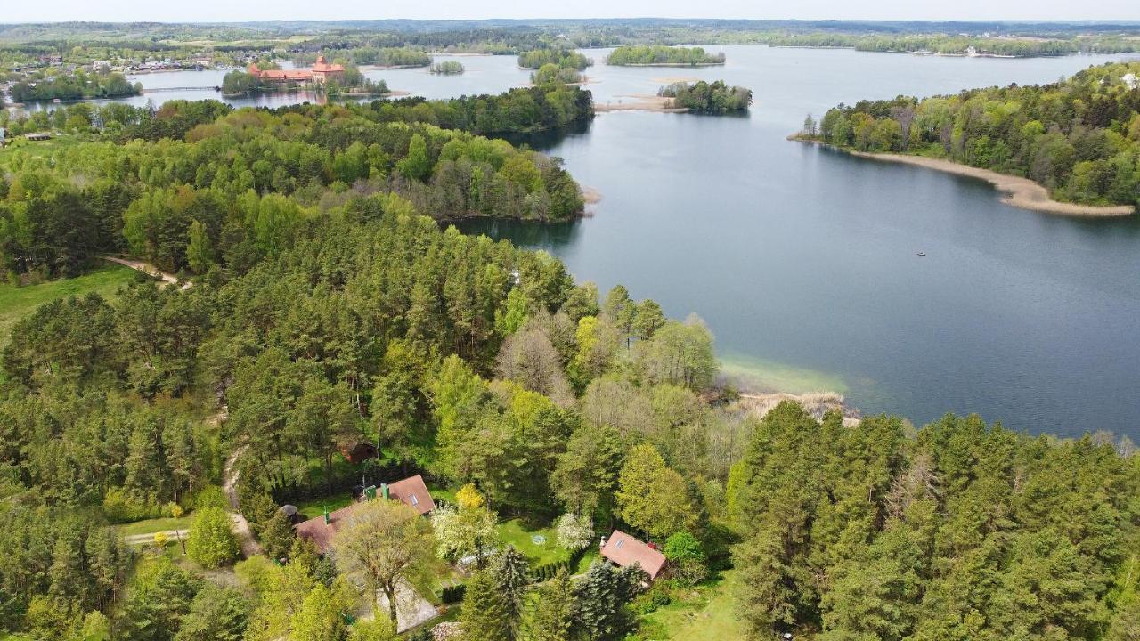 Medaus Pirtele Villa Trakai Eksteriør billede