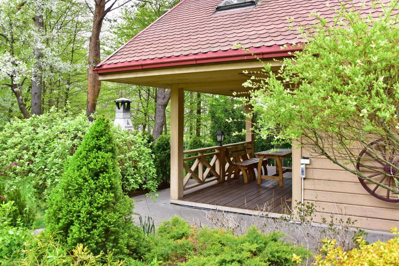 Medaus Pirtele Villa Trakai Eksteriør billede