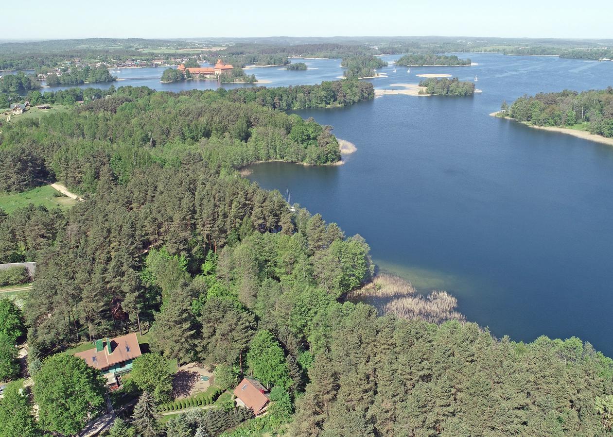 Medaus Pirtele Villa Trakai Eksteriør billede