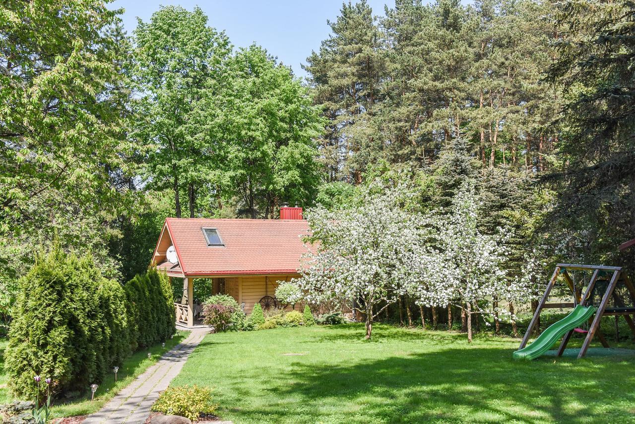 Medaus Pirtele Villa Trakai Eksteriør billede